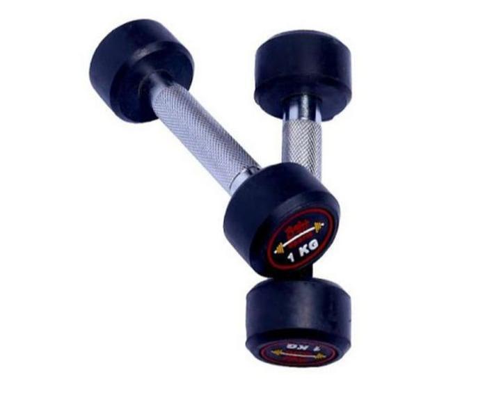 Rubber Coated Dumbbells