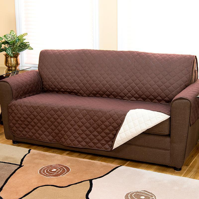 Couch Coat Reversible Washable Sofa Cover
