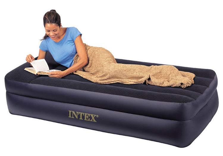 Intex Dual Layer Air Bed with Pillow Rest 66706