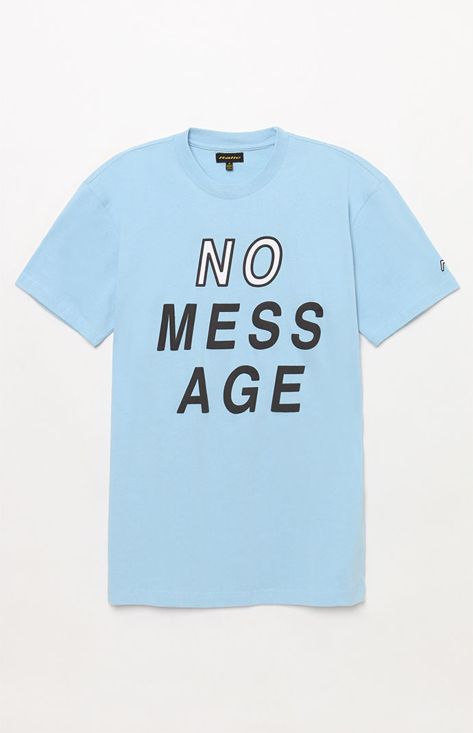 Unisex T-Shirt Light Blue Italic