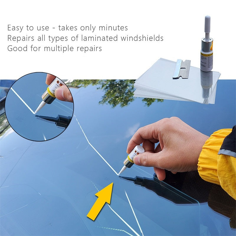 Nano Repair Liquid Car Cracked Glass Repair Kit
