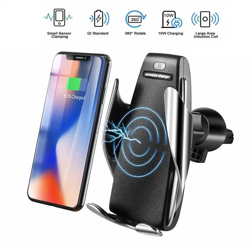 S6 Smart Sensor Car Wireless Charger
