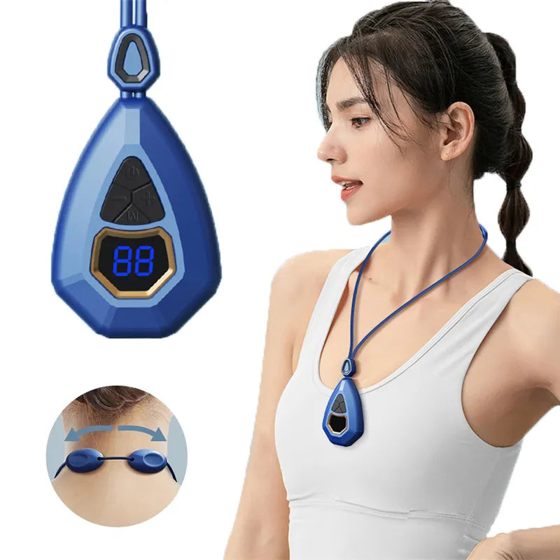 Smart Neck Massager EMS Pulse Heating