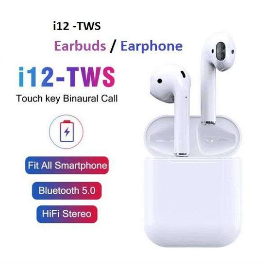 Twin i12 Earphone V5.0