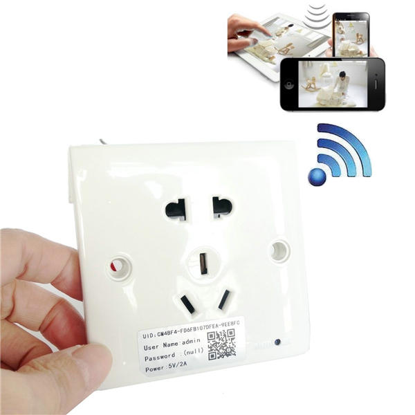 WIFI Wall Socket 1080p