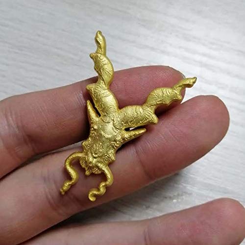 Markhor Gold 3D Lapel Pin