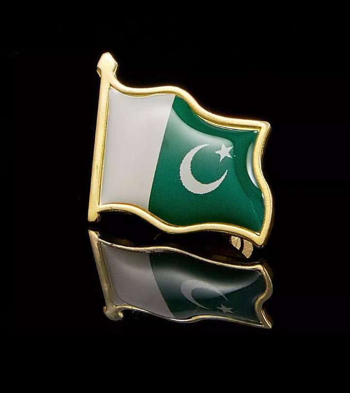 3D Pak Flag Lapel pin