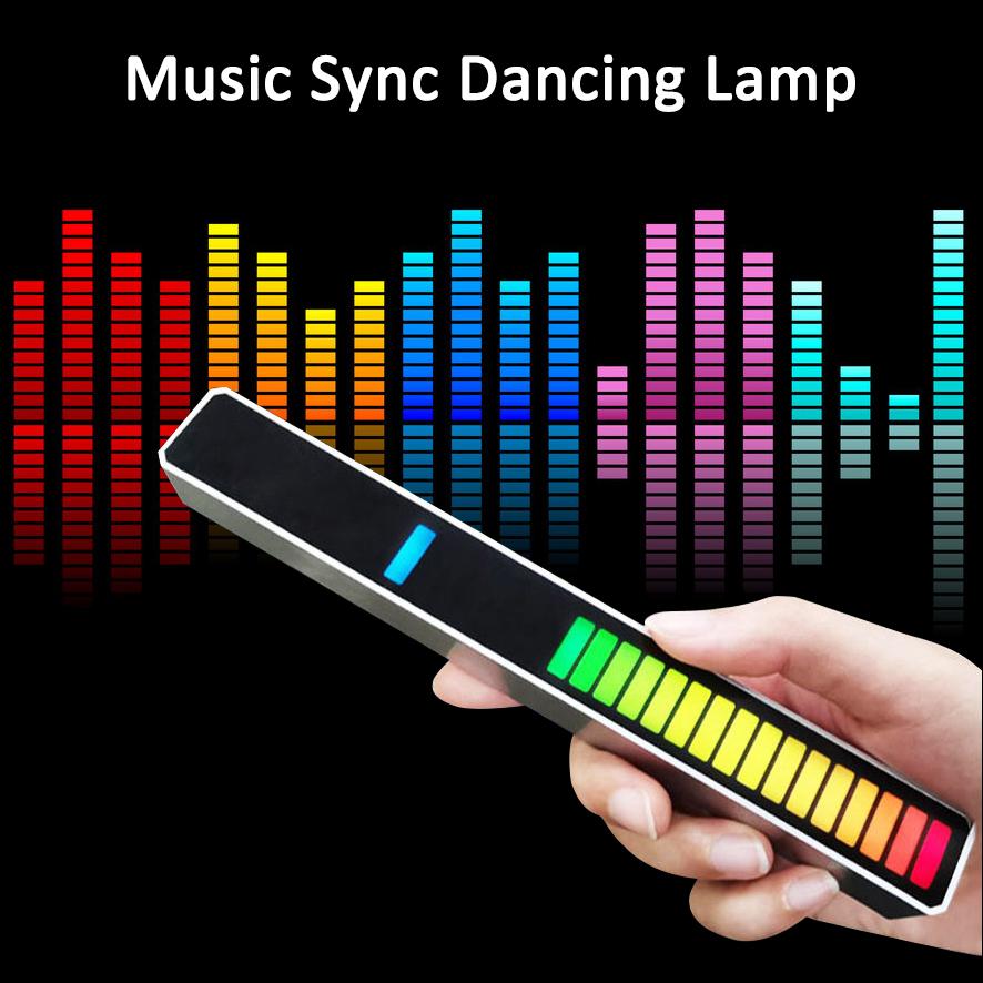 LED Strip Sound Control Music Pickup Atmosphere Light 32-Bit Voice-activated Rhythm Light Stick RGB (Original : RGBL)