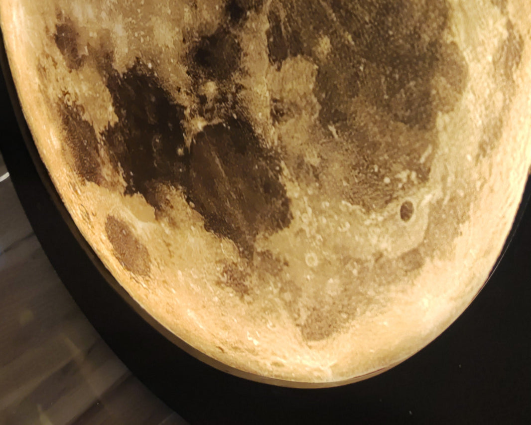 3D wall decorative moon lamp