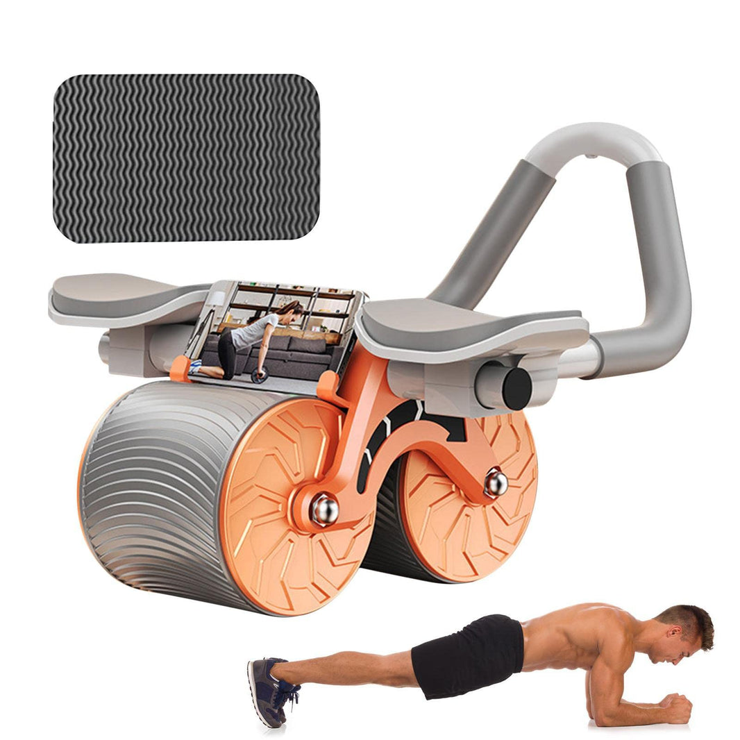 Automatic Ab Roller Wheel with Arm support & Mobile Stand