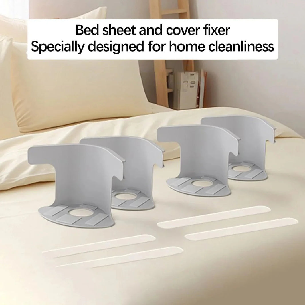 Bedsheet Holder with Strip - Pack of 4 Holders
