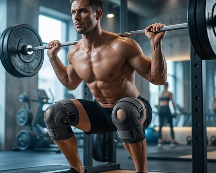 Hinged knee Stabilizer