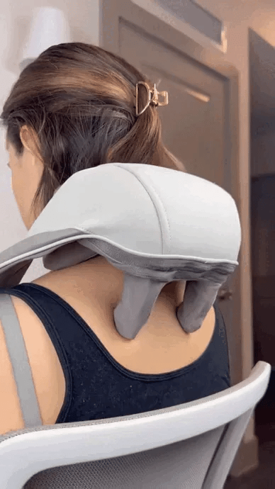 Hand-Like 5D Neck & Shoulder Massager with Heating Function