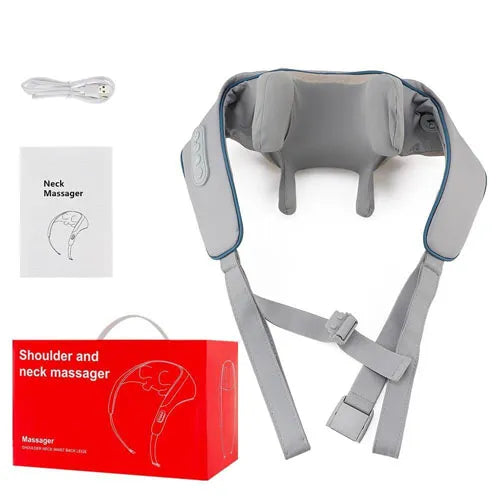 Hand-Like 5D Neck & Shoulder Massager with Heating Function