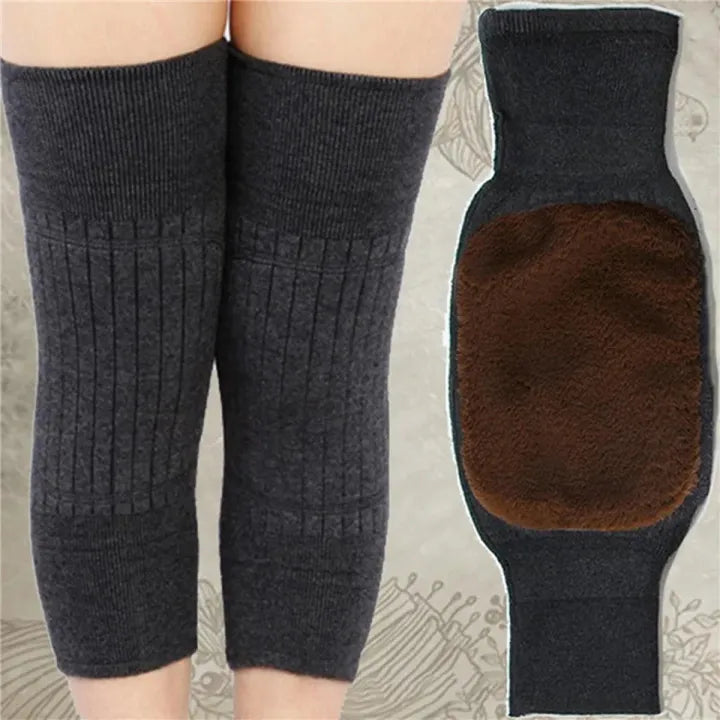 Warm Wool Knee Support Pads