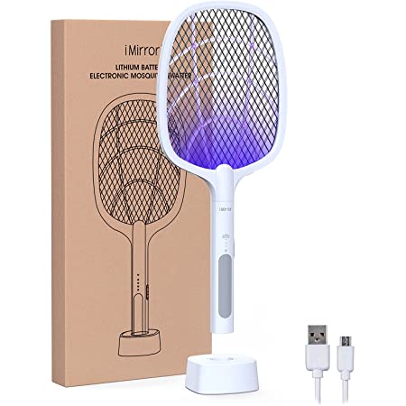 2 in 1 Rechargeable Mosquito Killer Racket