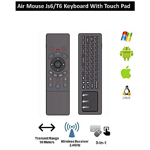 Air Mouse JS6/T6 Keyboard with Touchpad