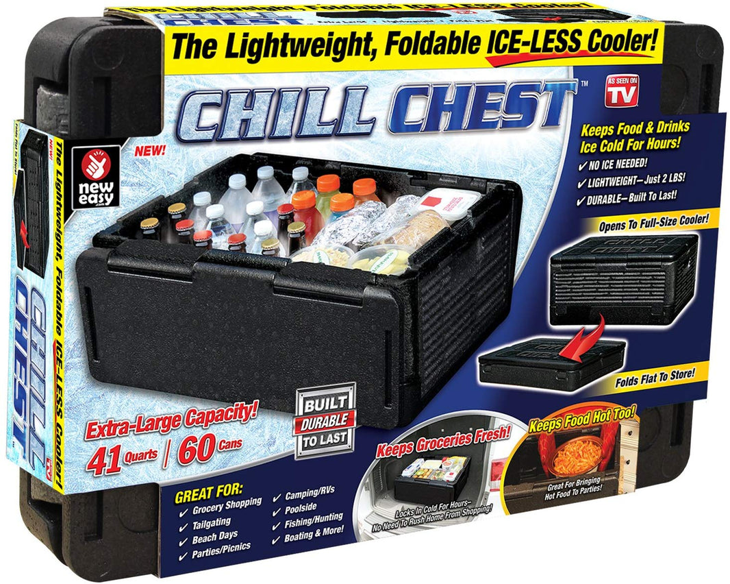 Chill Chest Foldable Ice-Less Cooler