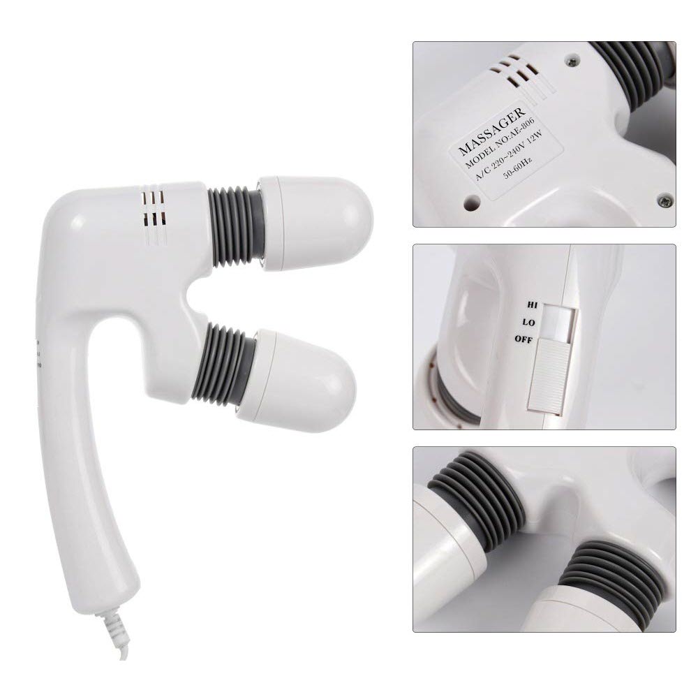 Hand Body Massager Double Head AE-806