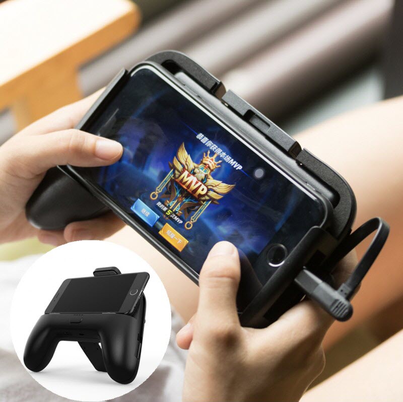 Game Handle Grip with 5000 mAh Power Bank