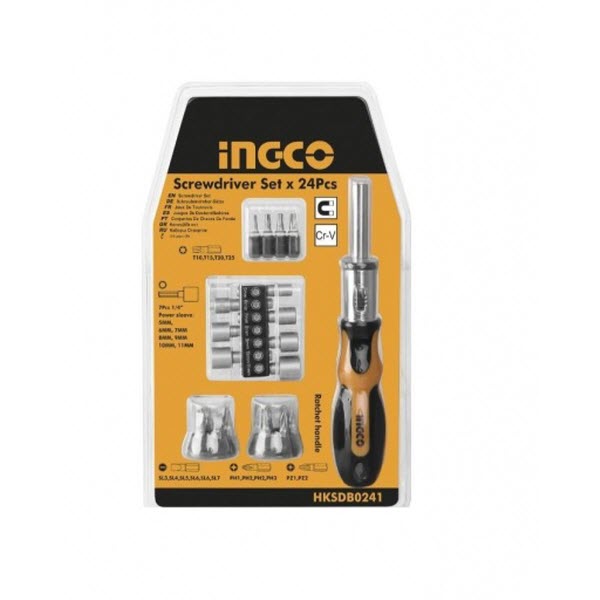 Ingco 19 Pieces Screwdriver Kit HKSDB0248
