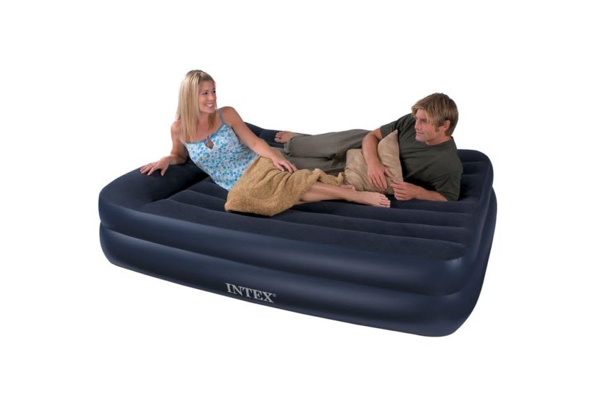 Intex Inflatable Double Bed with Built-in Pump 66702