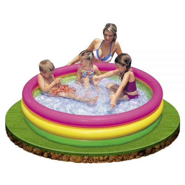 Intex Inflatable Kids Pool Sunset Glow 58924