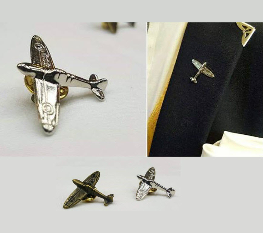 Plane Lapel Pin