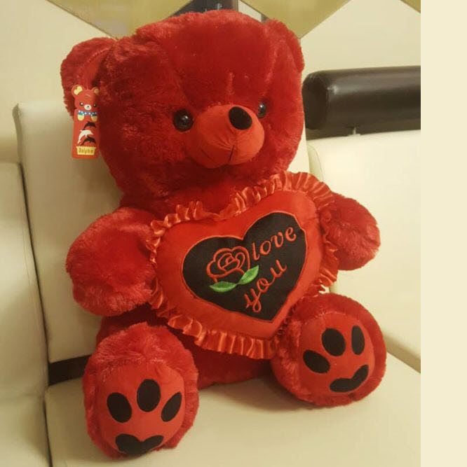 Radiant Red Teddy Bear 22 Inches