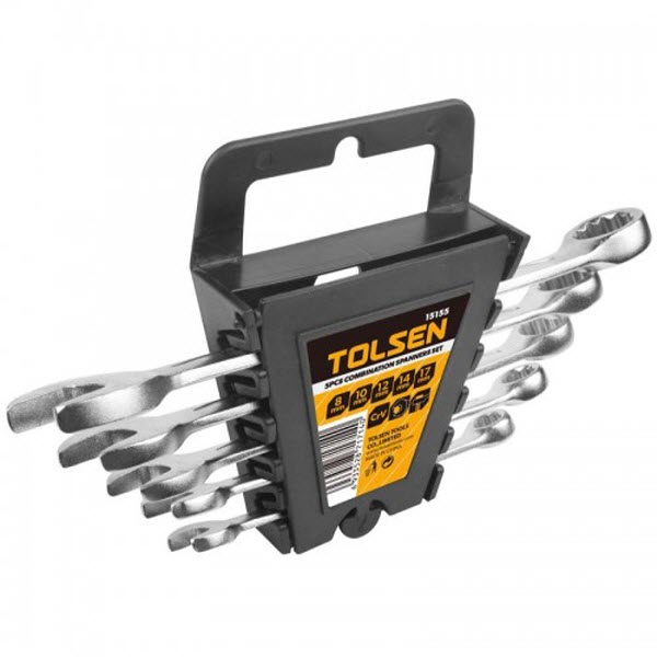 Tolsen 15155 5 Pieces Combinations Spanners Set