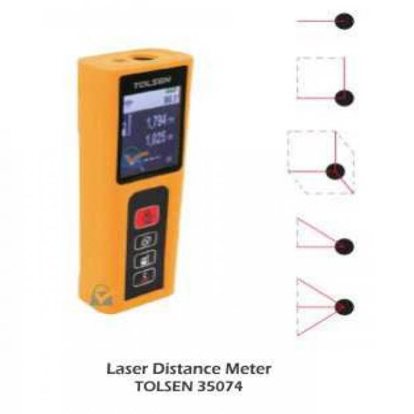 Tolsen 35074 Laser Distance Meter