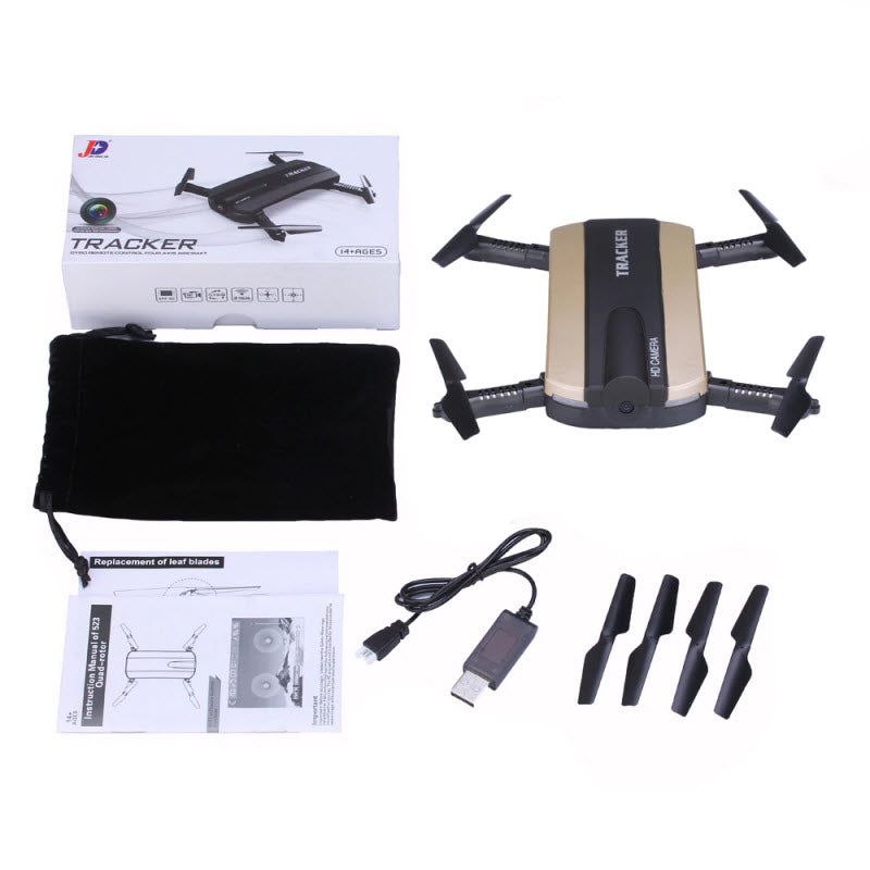 WiFi Pocket Selfie Foldable Drone with HD Camera