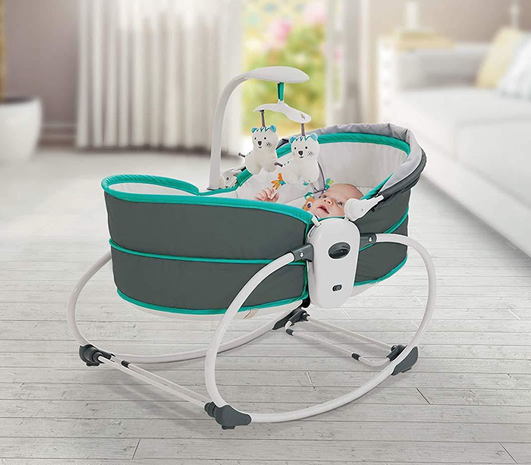 Baby Cot - 5 in 1 Rocker & Bassinet