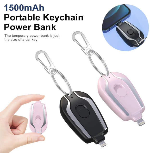 PORTABLE KEYCHAIN POWERBANK