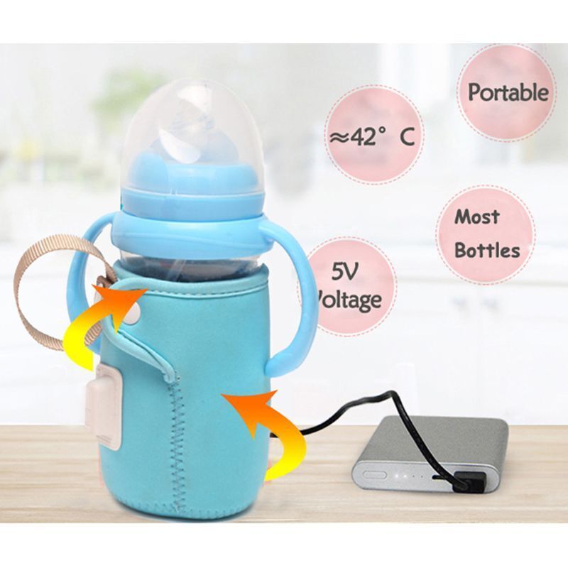 😊 Portable Milk Warmer 😃 | 🤩 Warm Milk Anytime, Anywhere!" 👩‍🍼