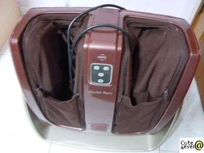 uSqueez Warm Foot and Leg Massager (Used)